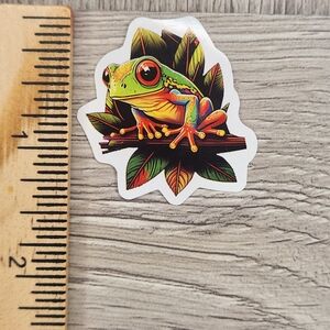 10/$10 Stickers Psychedelic Frogs Frog Sticker